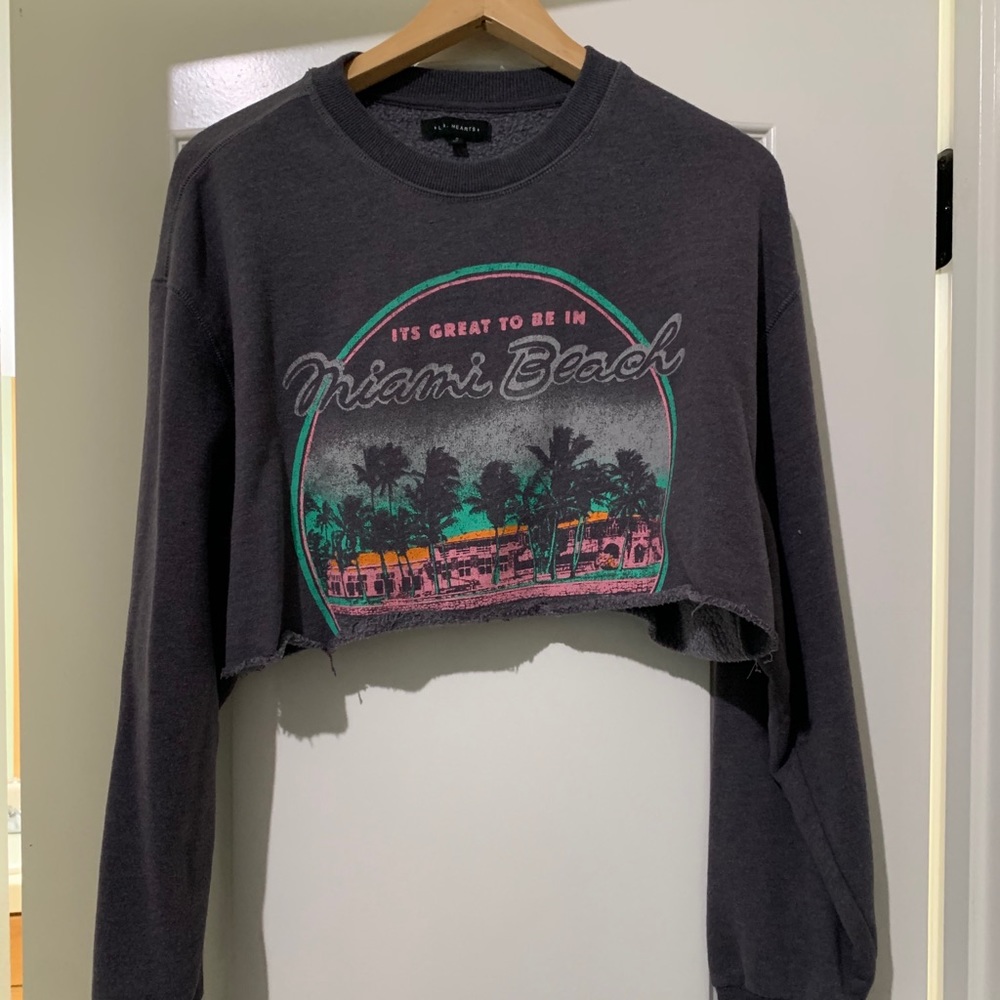 Crop Top Long Sleeve